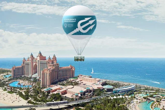 Dubai Balloon Ride At Atlantis