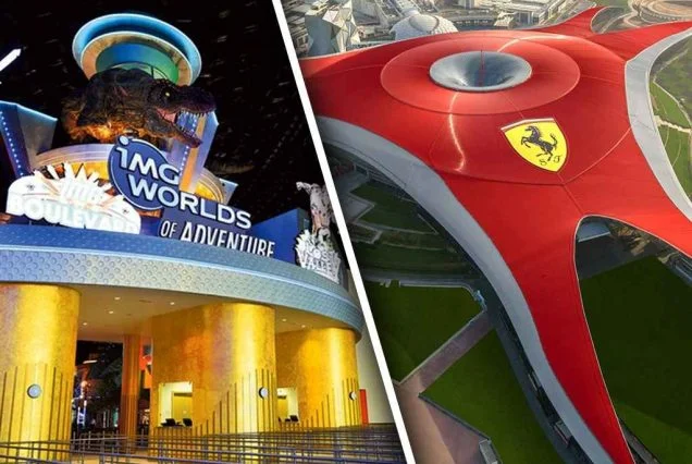 IMG World and Ferrari World Combo